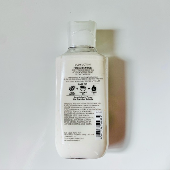 Bath & Body Works Berry Waffle Cone Shower Gel and Lotion - Picture 4 of 5